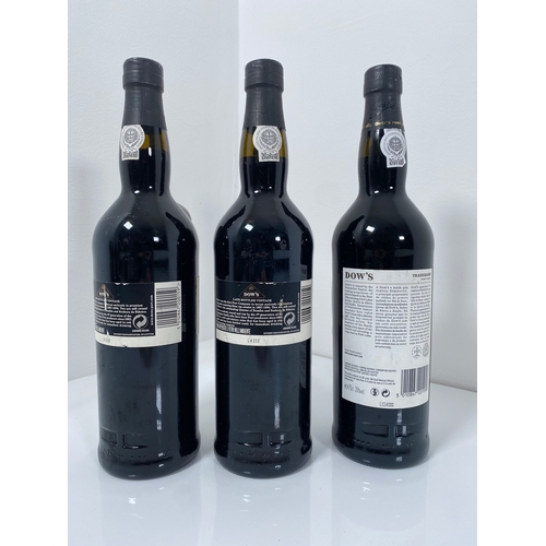 176 - Three bottles of Dow's Port