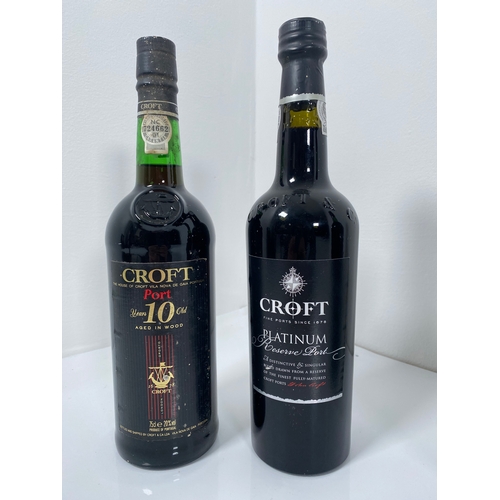 177 - Two bottles of Crofts and Two bottles of Cockburn's Port