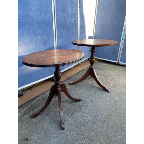 516 - Two Antique side tables.