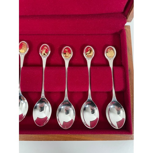 321 - RSPB Sterling Silver teaspoons