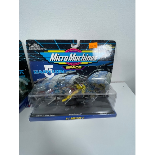 336 - Star trek and Babylon 5 Micro Machines