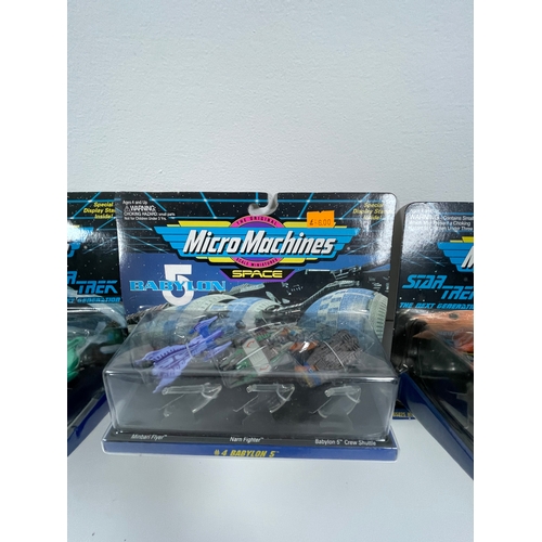 336 - Star trek and Babylon 5 Micro Machines