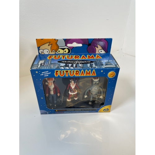 337 - Futurama Bundle including lunch box and figures