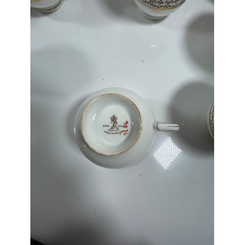 363 - A group of part tea service sets