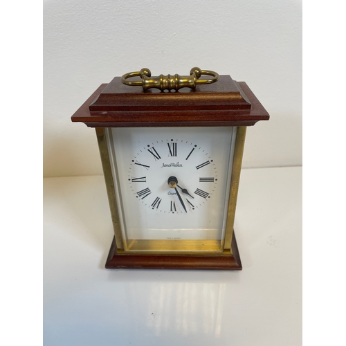 371 - James Walker and Smiths carriage clocks