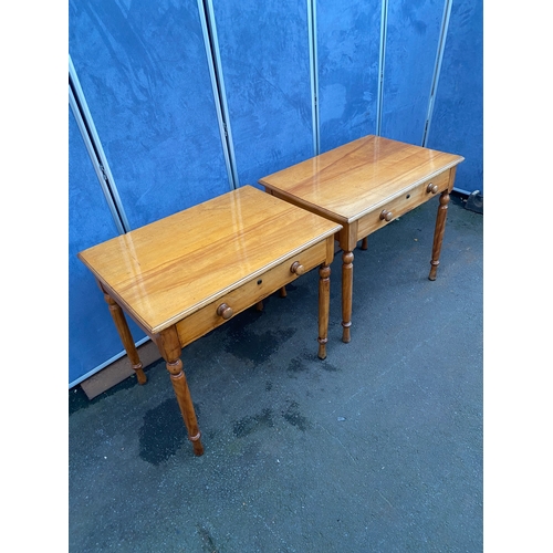 530 - Pair of 19th Century Satinwood Desks