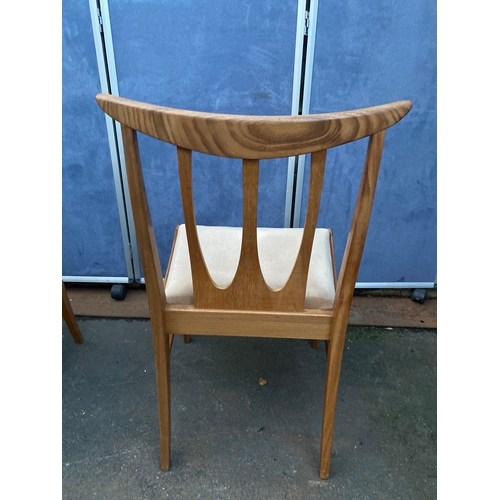 535 - Mid-Century G Plan Brasilia Teak Dining Chairs - Set of 4