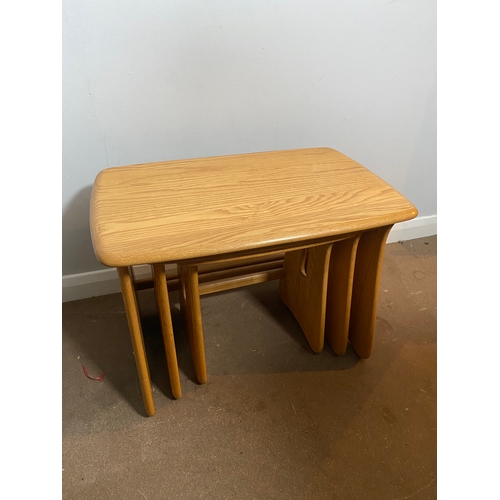 552 - Ercol nest of three tables