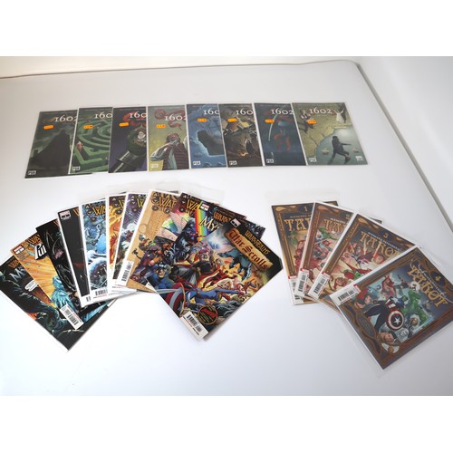 112 - Marvel Comics - 1602 Part 1-8 , A group of War of the Realms Comics + 1-4 Avengers Defenders Tarot C... 