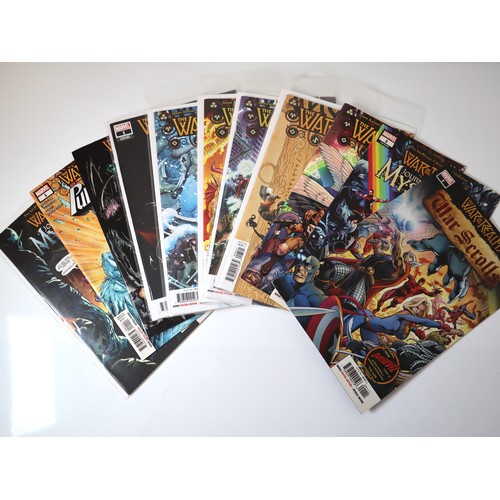 112 - Marvel Comics - 1602 Part 1-8 , A group of War of the Realms Comics + 1-4 Avengers Defenders Tarot C... 