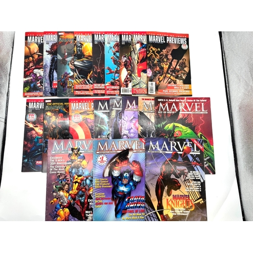 118 - A group of Marvel Monthly Catalog including issue 1