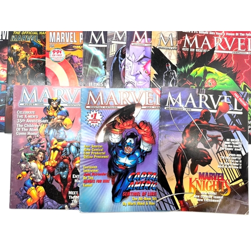 118 - A group of Marvel Monthly Catalog including issue 1