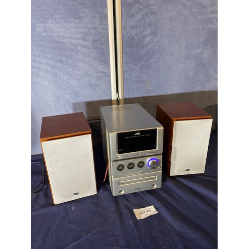 451 - JVC micro component system UXG30 and Speakers