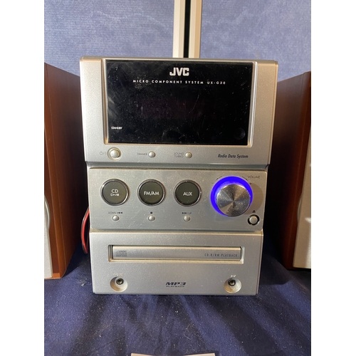 451 - JVC micro component system UXG30 and Speakers