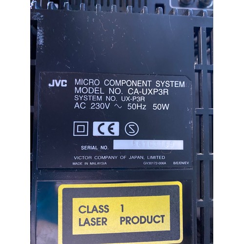 456 - JVC micro component system UXP3R and speakers.