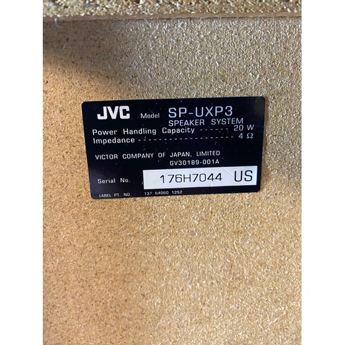 456 - JVC micro component system UXP3R and speakers.