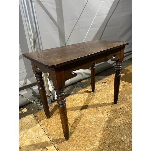 611 - Antique console/hall table