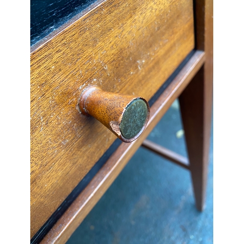 621 - Mid century teak dressing table by Loughborough Furniture for Heals of London c1950/60's