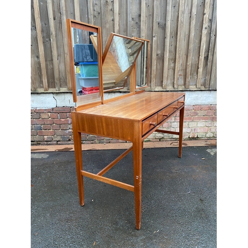 621 - Mid century teak dressing table by Loughborough Furniture for Heals of London c1950/60's