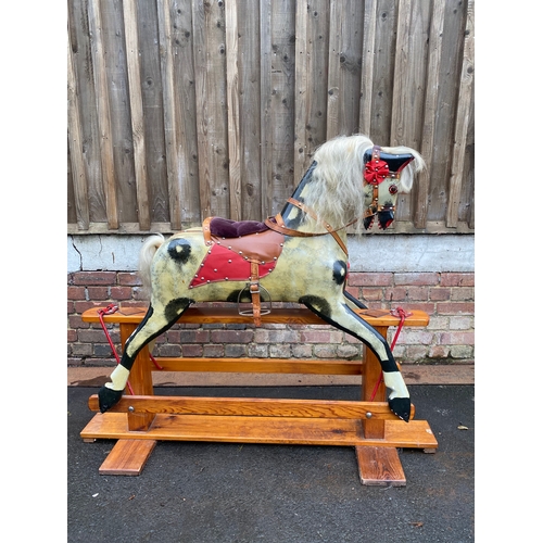 623 - Mid Century Rocking horse