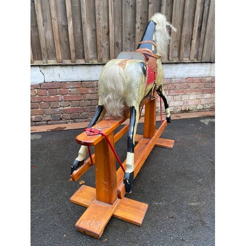 623 - Mid Century Rocking horse