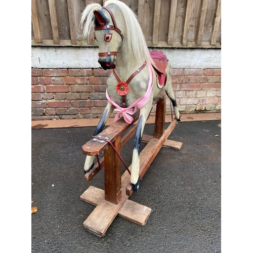 624 - Mid Century Rocking horse