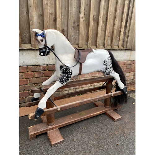 625 - Vintage John b Ladlow Rocking horse