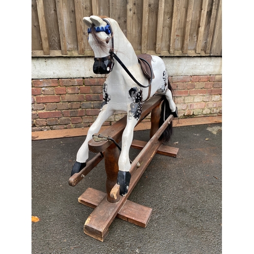 625 - Vintage John b Ladlow Rocking horse