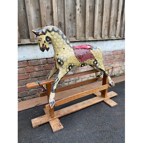 626 - Antique English Rocking horse