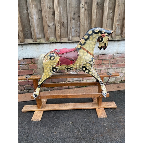 626 - Antique English Rocking horse