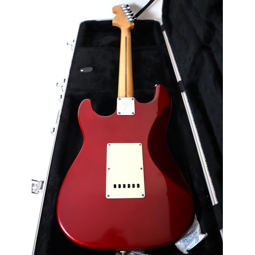 1 - Fender Yngwie Malmsteen Signature Stratocaster Candy Apple Red Electric Guitar Serial Number S9 1749... 