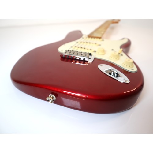 1 - Fender Yngwie Malmsteen Signature Stratocaster Candy Apple Red Electric Guitar Serial Number S9 1749... 