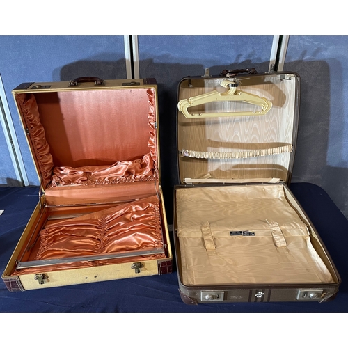 557 - Two Vintage luggage cases