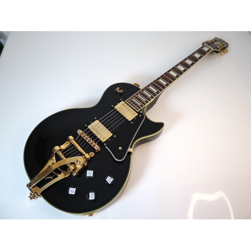 4 - Epiphone Black Beauty with Bigsby Limited Edition Custom Shop Les Paul Custom in Original Hardcase -... 