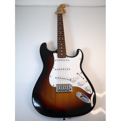 6 - Fender Highway One Stratocaster Electric Guitar 3 colour Sunburst Serial Number US10117225 CoronA, C... 