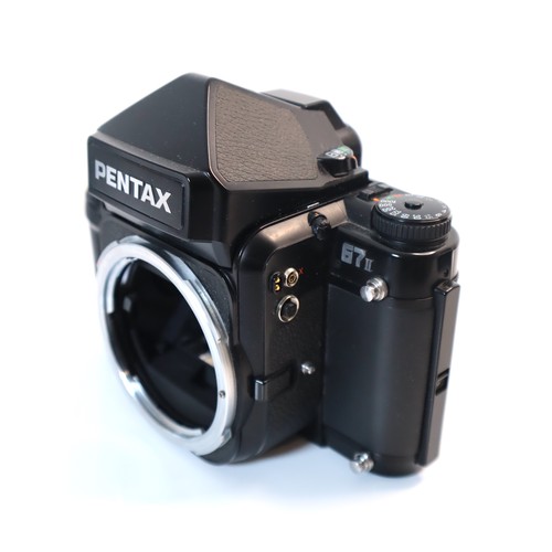 23 - Pentax 67II Medium format camera body only with original box