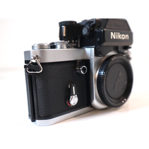 27 - Nikon F2 AS 35mm Film Camera Silver Body Only F2 7858241