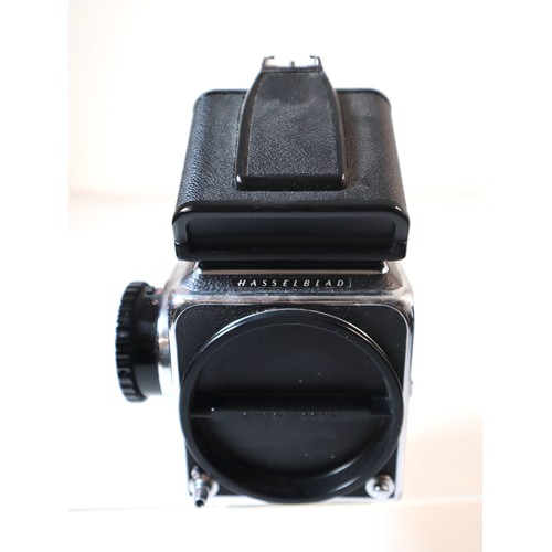 32 - Hasselblad 500C/M Medium Format Camera Body Only + A12 Back + Meter Prism Finder