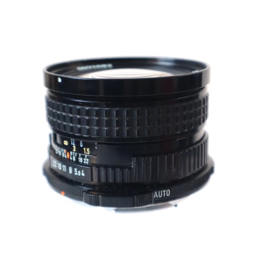 45 - SMC Pentax 67 1:4 45mm Lens with Tiffen 82mm UV-117 Filter