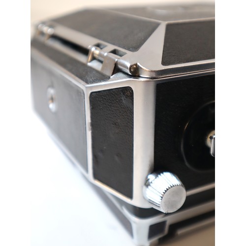 49 - Linhof Technika 4x5, 9x12 150mm Camera Body Large Format and Anatomical Grip left with bag 4120440 s... 