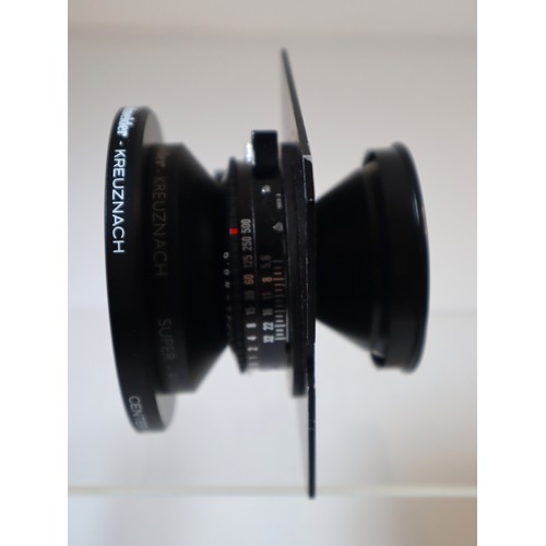 60 - Schneider - Kreuznach Super Angulon f5.6 58mm XL110 with Schneider Center Filter IIIb + Copla No 0 S... 