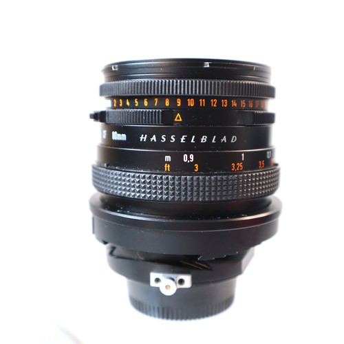 69 - Hasselblad 80mm Carl Zeiss Planer 2.8 80mm T* len s with Kipon T&S HB-NIK/N Converter mount (Hasselb... 