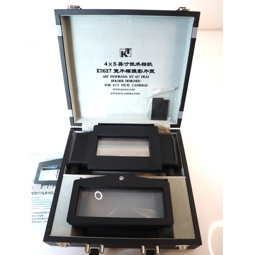 71 - Kangtai KT617 film holder designed for 4x5 inch cameras in case