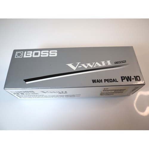 10 - BOSS V-Wah COSM PW-10 Wah Pedal in original box