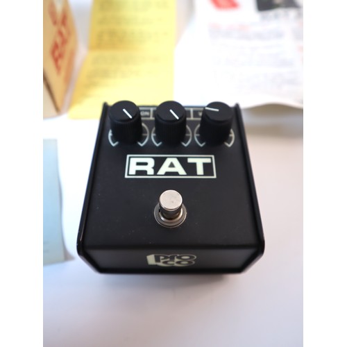 18 - 1980/90's ProCo RAT RT-069195 Distortion Pedal With original box and paperwork