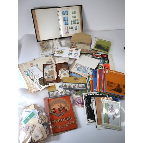 Collection of 20th century stamps mainly Great Britain plus World Stamps including stamp collecting literature