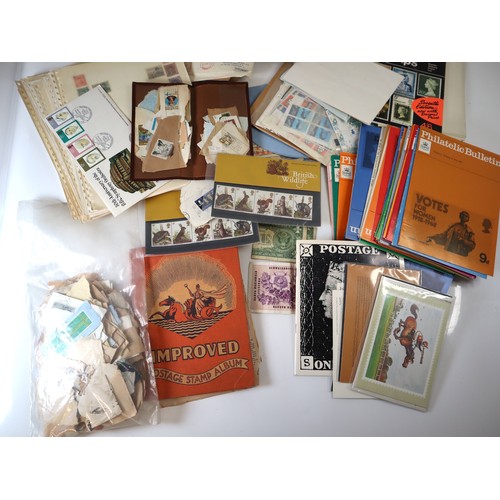 155 - Collection of 20th century stamps mainly Great Britain plus World Stamps including stamp collecting ... 