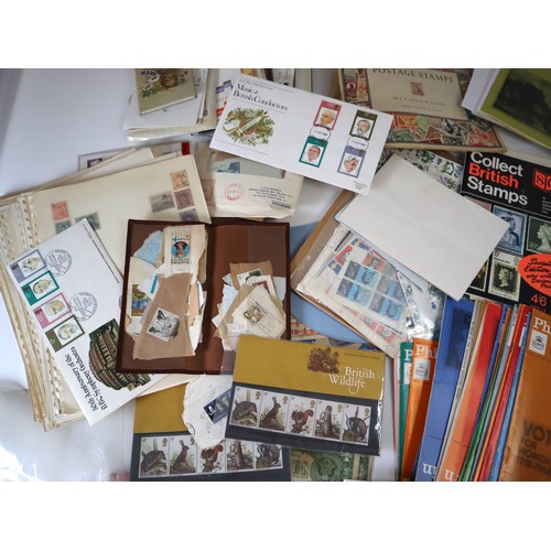 155 - Collection of 20th century stamps mainly Great Britain plus World Stamps including stamp collecting ... 