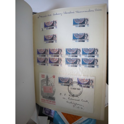 155 - Collection of 20th century stamps mainly Great Britain plus World Stamps including stamp collecting ... 