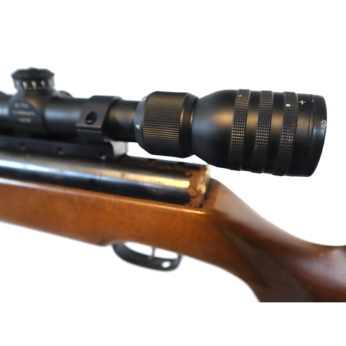 279 - Weihrauch HW 77K Spring Powered Under lever Air Rifle with 2-7x Kassnar Wide Scope